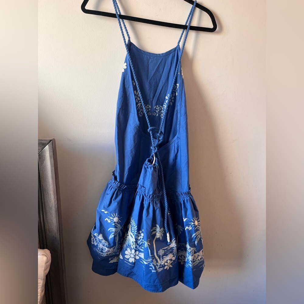Free People Deserted Island Mini Dress - Medium - Picture 10 of 13